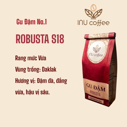 Ảnh của GU ĐẬM  No.1 - Robusta Daklak S18, rang Vừa